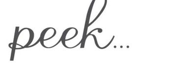 peek…