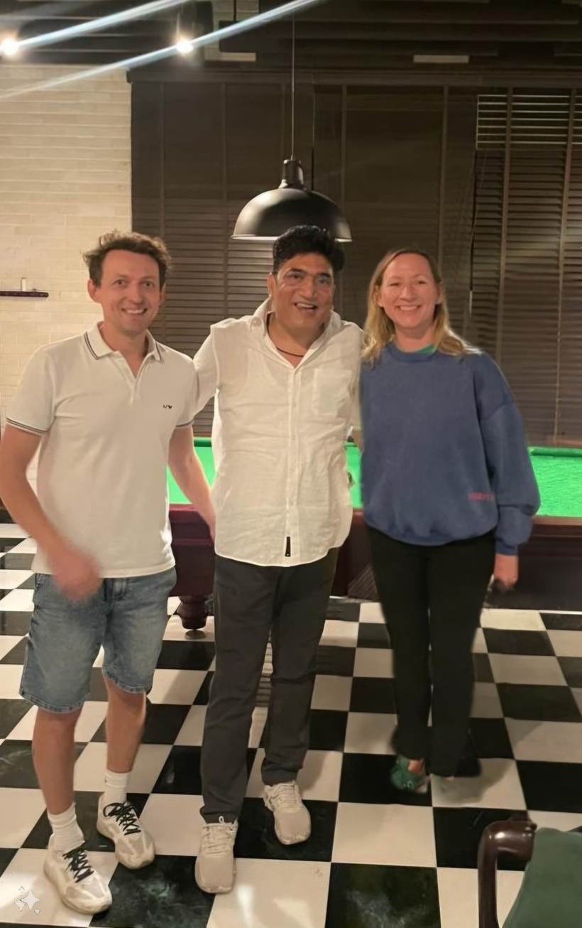 International buyers visiting the Alliance Company team in Faridabad
